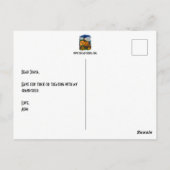 Een avond om Halloween Briefkaart te herdenken (Achterkant)