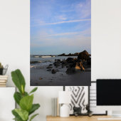 Een avond op het Strand van de Havik Poster (Thuiskantoor)