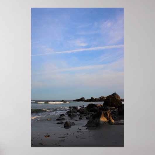 Een avond op het Strand van de Havik Poster (Voorkant)