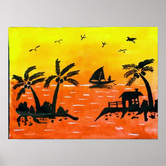 Een avond poster (Voorkant)