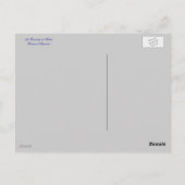 Een avond thuis briefkaart (Achterkant)