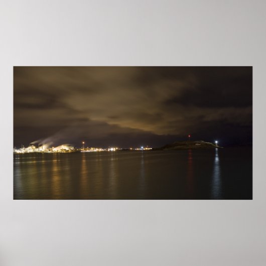 Een avond Uitzicht fine art print (Voorkant)