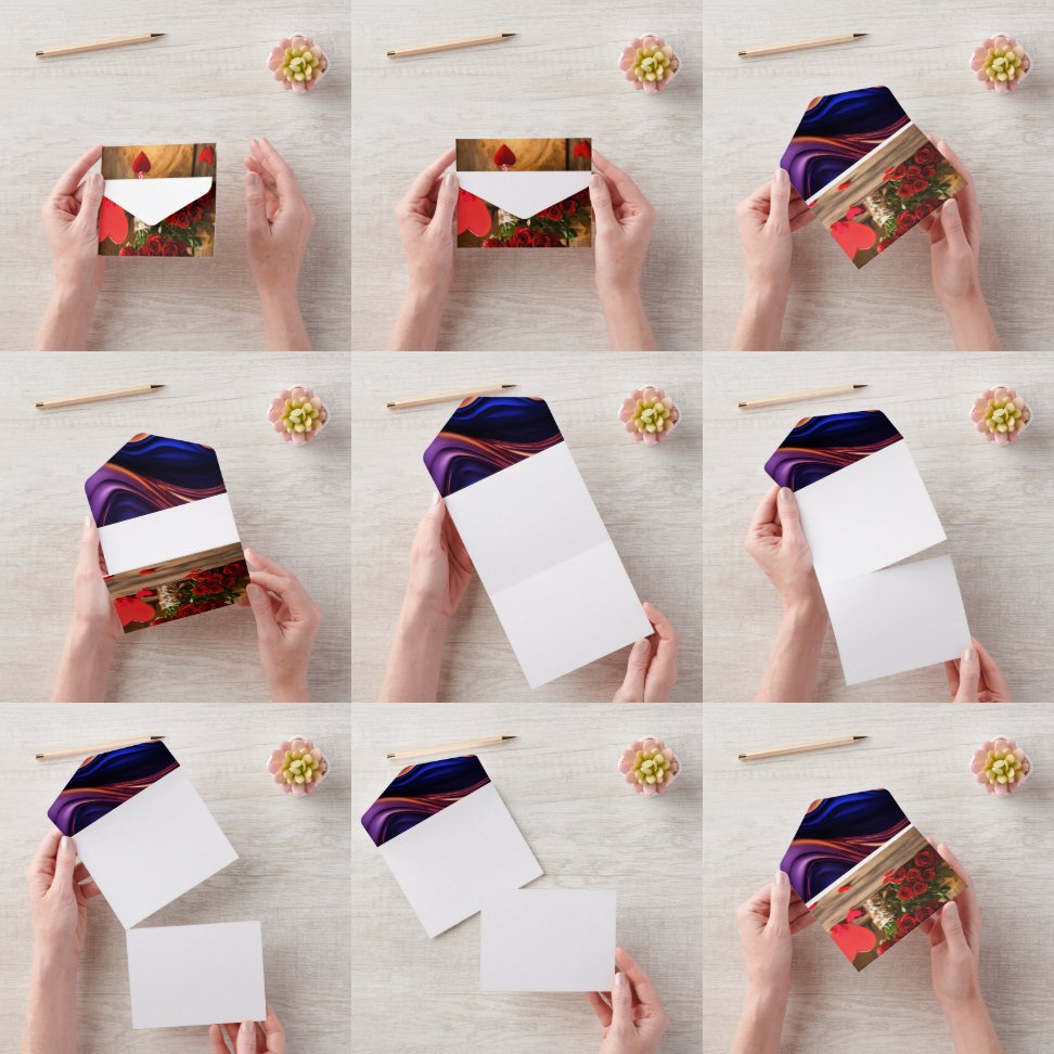 "Een avond van elegantie: je bent uitgenodigd!" All In One Uitnodiging