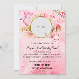 Een Avond vol Viering"Verjaardag Kaart