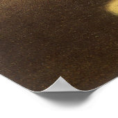 Een avondeettafel van John Singer Sargent Poster (Hoek)