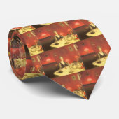 Een avondeettafel van John Singer Sargent Stropdas (Opgerold)