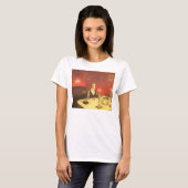 Een avondeettafel van John Singer Sargent T-shirt (Voorkant volledig)
