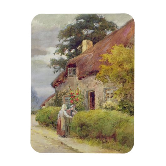 Een avondroddel magneet (Verticaal)