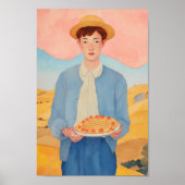 Een avondtaart poster (Voorkant)