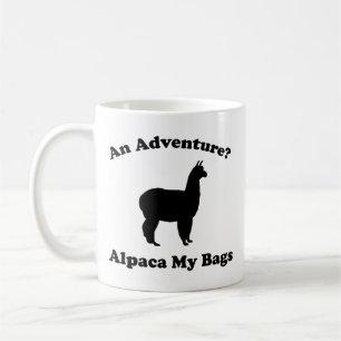 Een avontuur? Alpaca mijn tassen koffiemok