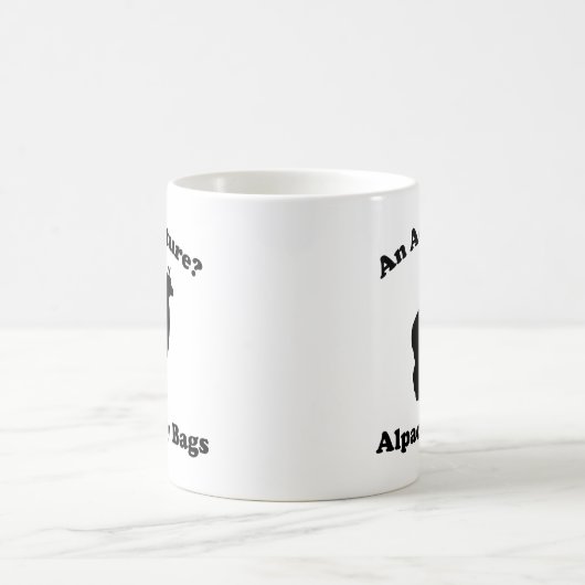 Een avontuur? Alpaca My Bags Coffee Mok (Center)