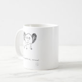 Een Aye Aye (Slecht Getekend) Mok - Grappig Dieren (Voorkant links)