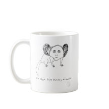 Een Aye Aye (Slecht Getekend) Mok - Grappig Dieren