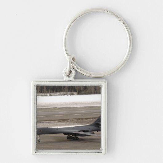 Een B-1B Lancer voert een aanraking uit en gaat Sleutelhanger (Voorkant)