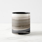 Een B-1B Lancer voert een aanraking uit en gaat Tweekleurige Koffiemok (Center)