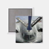 Een B-2-gedistilleerd vliegtuig in positie Magneet (Voorkant / Achterkant)