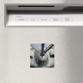 Een B-2-gedistilleerd vliegtuig in positie Magneet (Insitu (Vaatwasser))