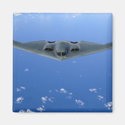 Een B-2-spirietzars door de lucht Magneet (Voorkant)