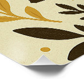 Een baan is een voorrecht, geen recht perfect poster (Hoek)