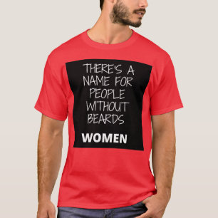 Een baard 1 kweken t-shirt