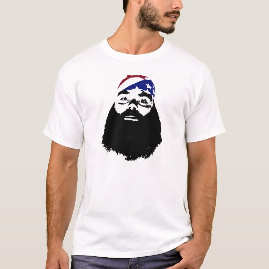 Een baard erop t-shirt (Voorkant)