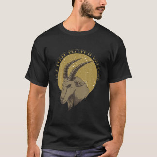 een baard voordat het koel - geit en baard was t-shirt