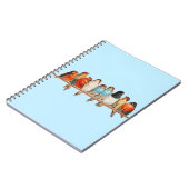 Een baars van vogels - Hector Giacomelli Notitieboek (Linkerzijde)