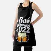 Een Baby breekt 2022 voor nieuwe vader Schort (Insitu)