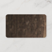 Een Baby breekt Baby shower luierspoelKaart Informatiekaartje (Achterkant)