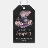 Een Baby breekt | Cute Halloween Baby shower Cadeaulabel (Voorkant)