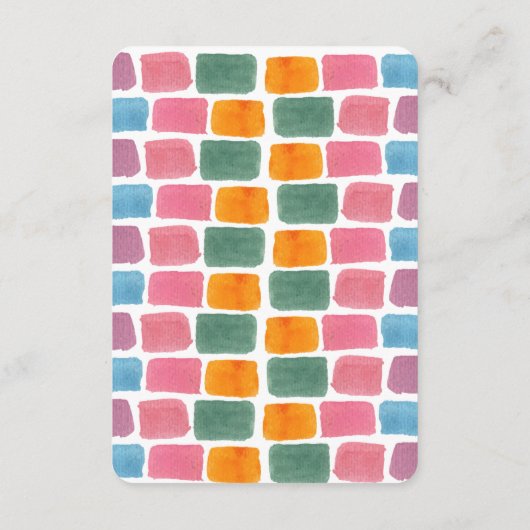 Een Baby breekt | Cute Halloween Baby shower Informatiekaartje (Achterkant)