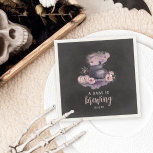 Een Baby breekt   Cute Halloween Baby shower Servet