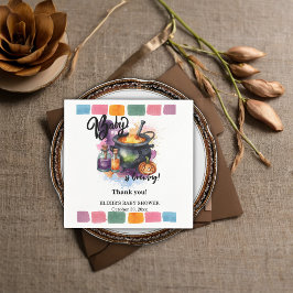 Een Baby breekt | Cute Halloween Baby shower Servet