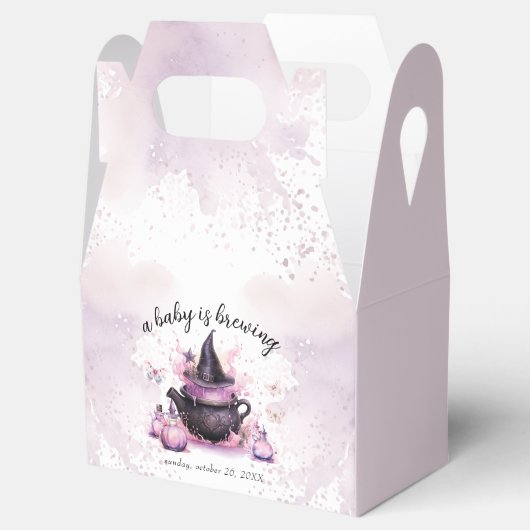 Een Baby breekt halloween Baby shower Bedankdoosjes (Geopend)