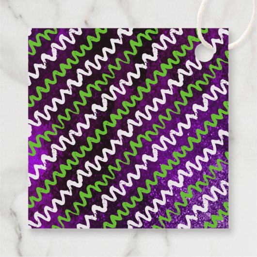 Een Baby breekt halloween Baby shower Bedankjes Labels (Achterkant)