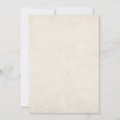 Een Baby breekt halloween Baby shower Bedankkaart (Achterkant)