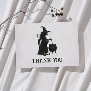 Een Baby breekt halloween Baby shower Bedankkaart