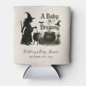 Een Baby breekt halloween Baby shower Blikjeskoeler (Voorkant)