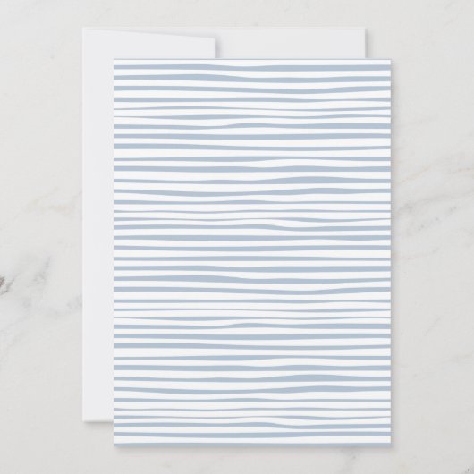 een baby breekt Halloween Baby shower Blue Kaart (Achterkant)