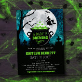 Een Baby breekt halloween Baby shower Kaart