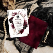 Een Baby breekt halloween Baby shower Kaart