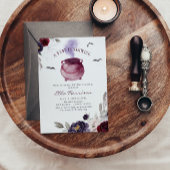 Een Baby breekt halloween Baby shower Kaart