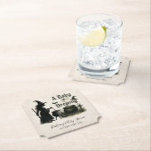 Een Baby breekt halloween Baby shower Kartonnen Onderzetters (Insitu)