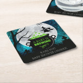 Een Baby breekt halloween Baby shower Kartonnen Onderzetters (Schuin)