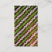 Een Baby breekt halloween-Baby shower luier Informatiekaartje (Achterkant)