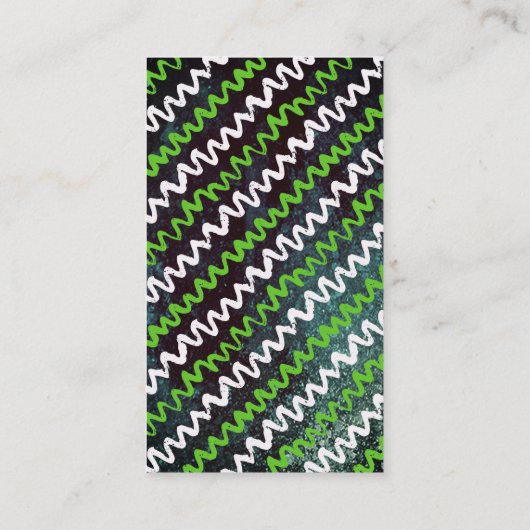 Een Baby breekt halloween-Baby shower luier Informatiekaartje (Achterkant)