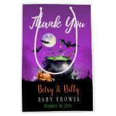 Een Baby breekt halloween Baby shower Medium Cadeauzakje (Voorkant)