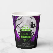 Een Baby breekt halloween Baby shower Papieren Bekers (Voorkant)