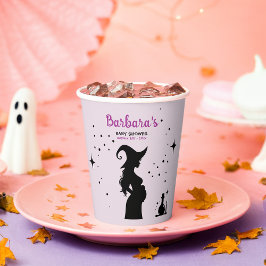 Een Baby breekt halloween Baby shower Papieren Bekers
