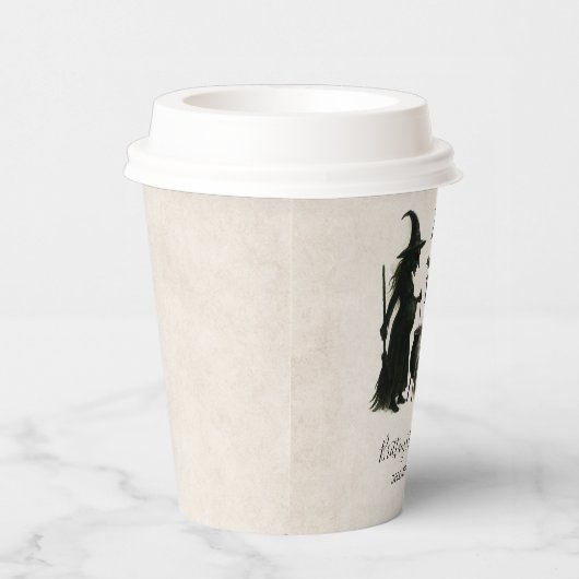 Een Baby breekt halloween Baby shower Papieren Bekers (Rechts)